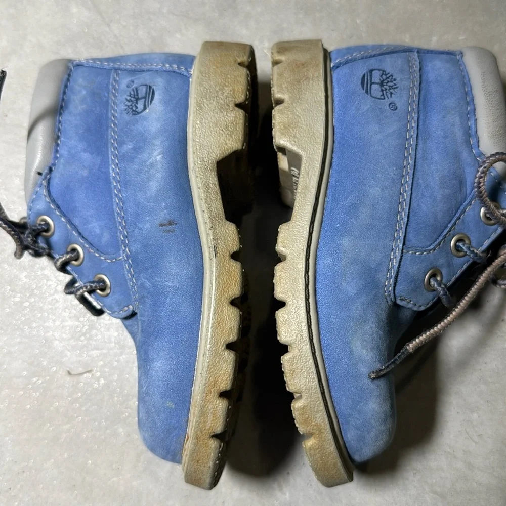 Timberland kids toddler leather boots size - 7